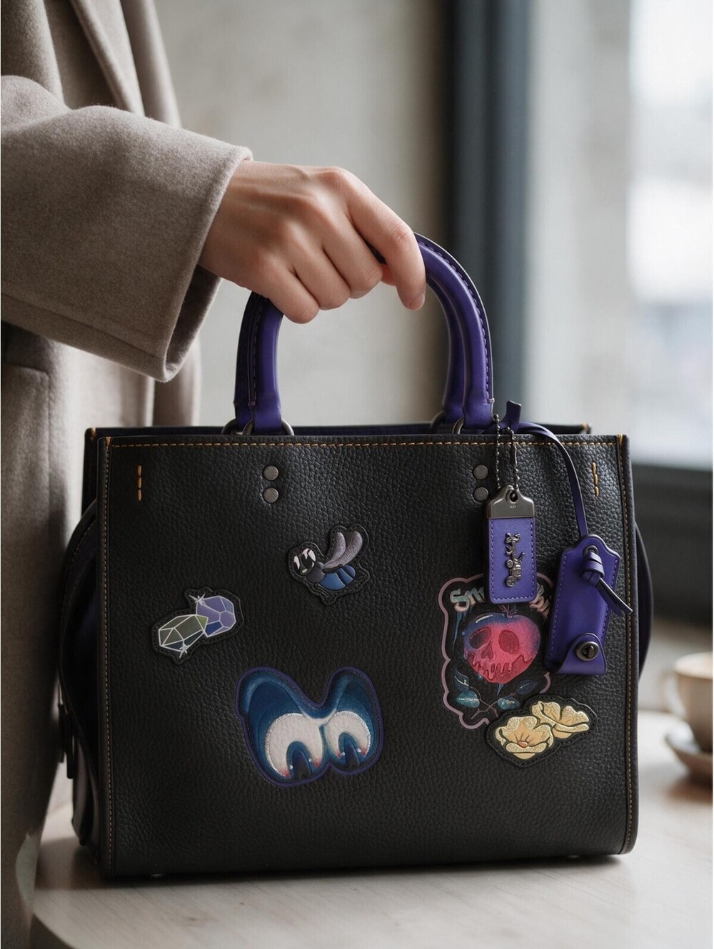 Coach 1941 NWT Rogue Disney X Coach Dark Fairy Tale Snow White-Limited Edition
